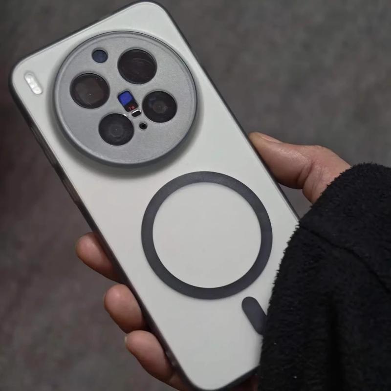 For vivo X300 Pro Case Matte Soft Clear For Magsafe Magnetic Protect Phone Cover For vivo X200 Pro Mini X200 Ultra Shell Bumper