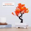 Artificial Plants Bonsai Small Tree Simulation Pot Plants Fake Flowers Table Potted Ornaments for Hotel Garden Home Decor
