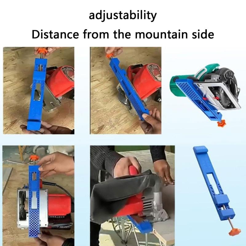 Electric Chainsaw Milling Positioning Clamps for Professional Woodworking and DIY Projects with Easy Installation