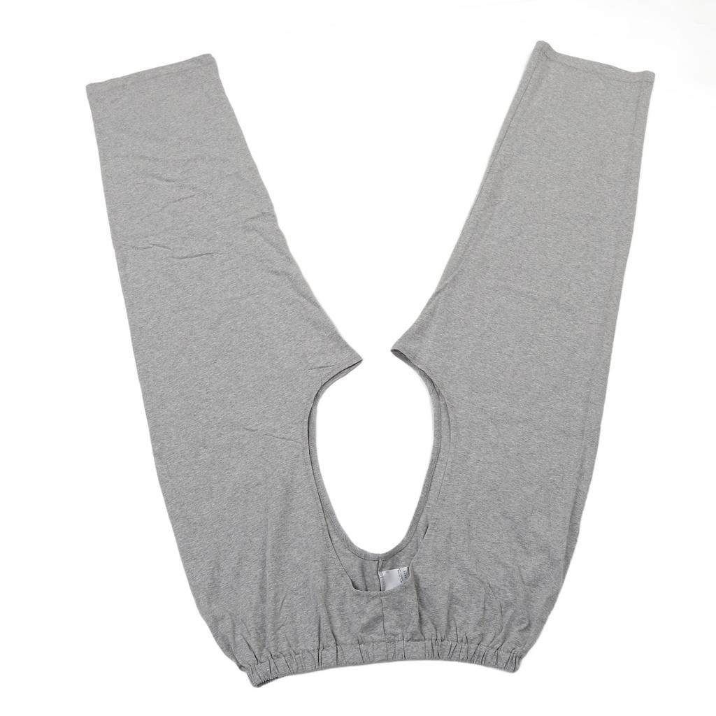 Kalhoty pro péči o močovou inkontinenci Přední zadní otvor v rozkroku Kalhoty na kojení pro starší pacienty Šedé