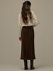 BEMUSE MANSION Tie Scarf Top - Ivory