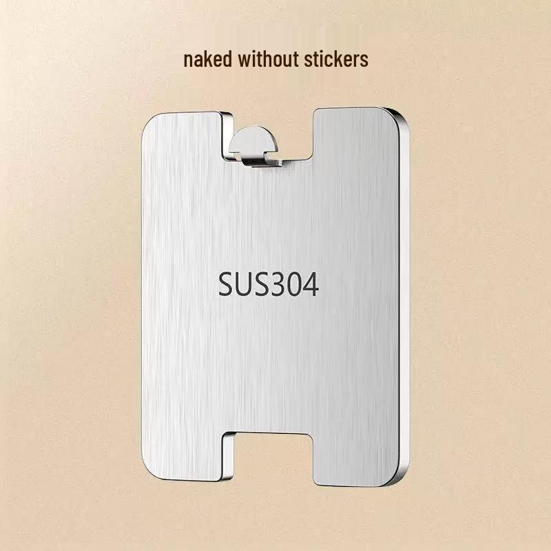Seamless Stainless Steel Picture Hanging Hooks - No Punching Needed for Securely Mounting Photo Frames and Wedding Photos.