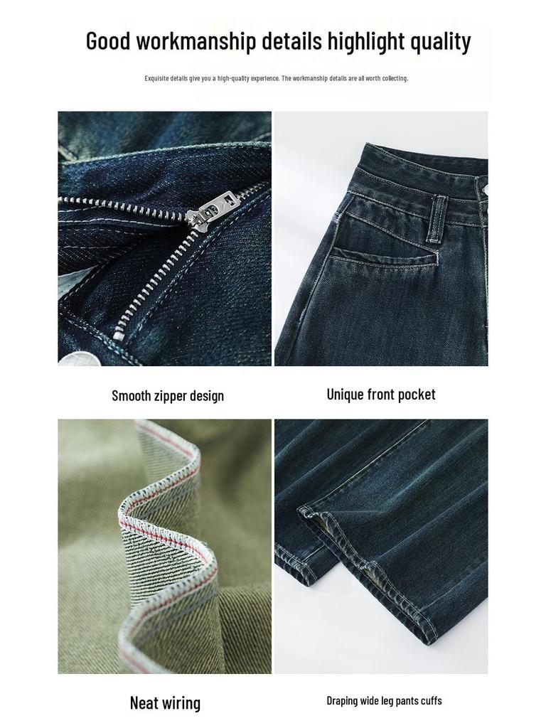 Ultra-Soft High Waist Slimming Denim Culottes – Light Blue