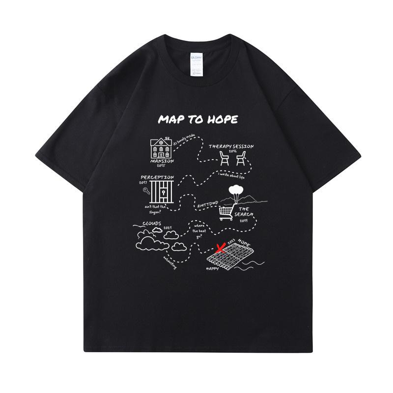 

Nf Hope Tour 2023 Shirt Retro NF Rapper Shirt Map To Hope Cotton T-shirtNF Hope Concert Shirt Music Country Shirt 3XL