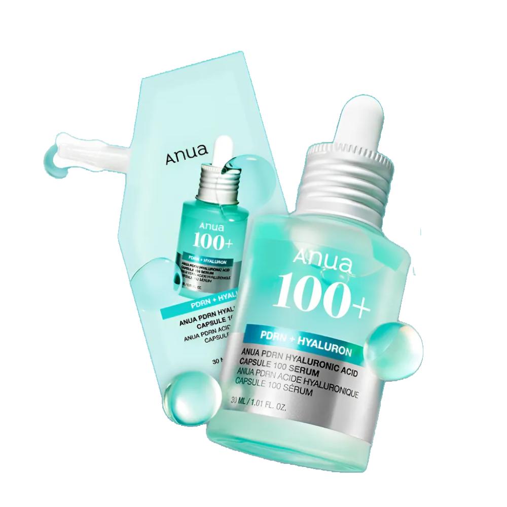 

Anua PDRN Hyaluronic Capsule 100 Serum 30ml Refill Set – Hydrating Repair Care