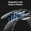 Magnetic Stainless Steel Metal Band for Samsung Galaxy Watch 9 Ultra 2 47mm Replacement Wrist Strap for Watch 9 8 40mm 44mm Watch 8 Classic 46mm