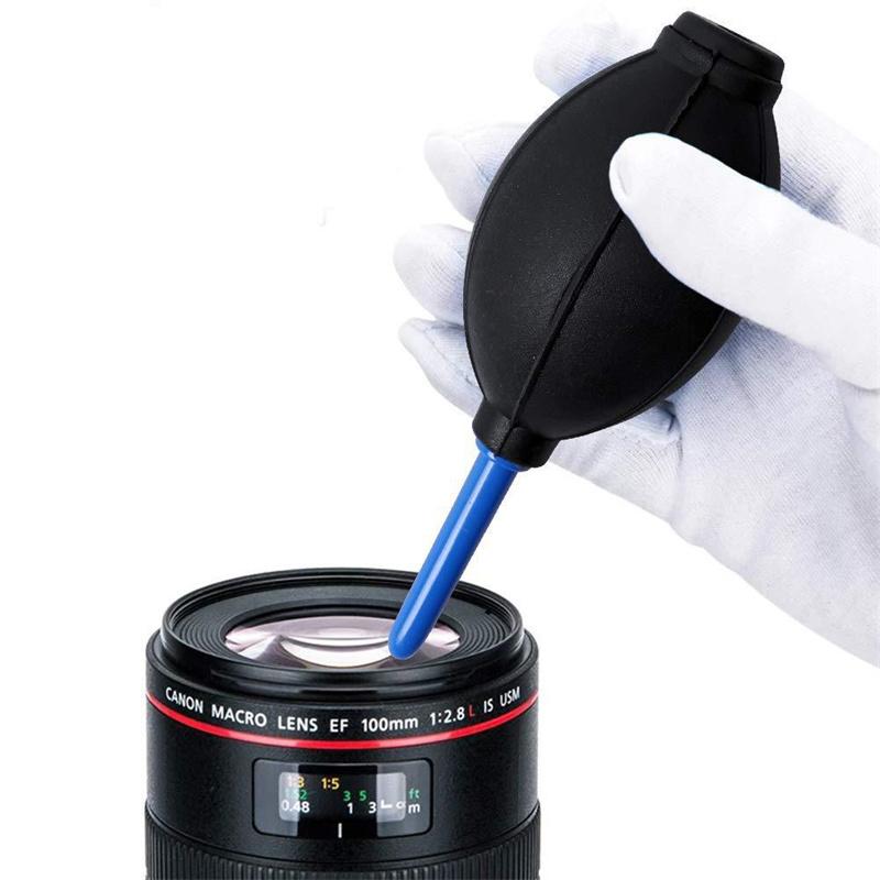 1/2pcs 2 in1 Camera Lens Clearing suit kit set cleaning bursh + Clean Air Blower For camera lens phone pad compter