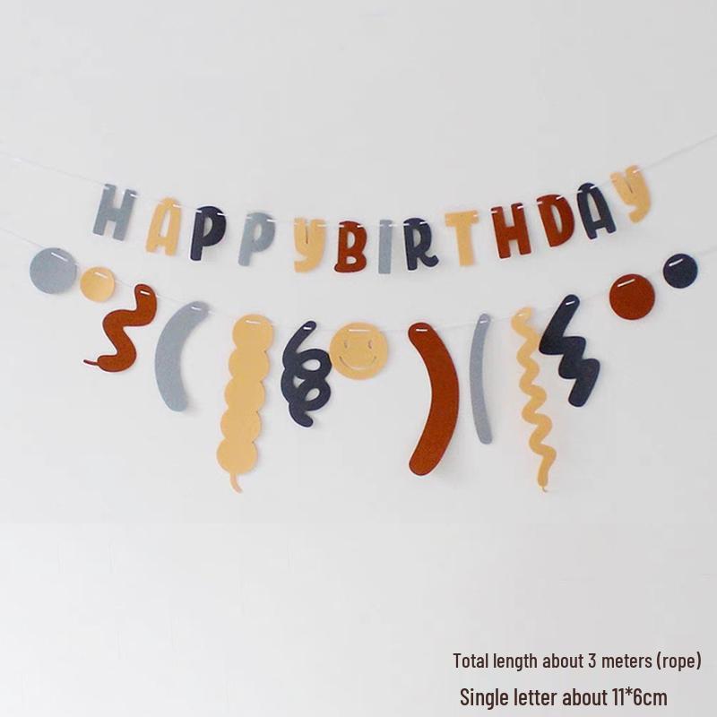 Koreanischer Stil 1. Geburtstag Vlies-Banner für Kinder