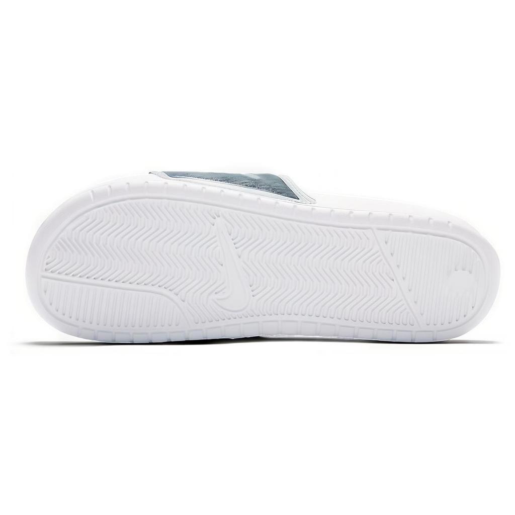 Nike Benassi Lx White Blue Slippers 'White Blue' Women's BQ5173-100