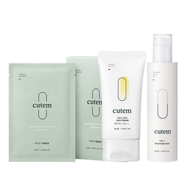 Bestsellers including Post Mask Set, Zinc Sunscreen, Daily Wash, etc. 02) Post Mask Set 25ml x 10ea x2