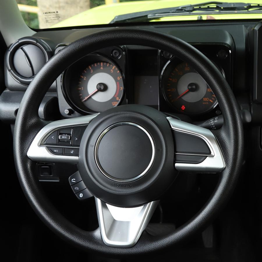 NHAUTP 3 buc/set ABS decor interior mașină pentru ornamente volan Suzuki Jimny