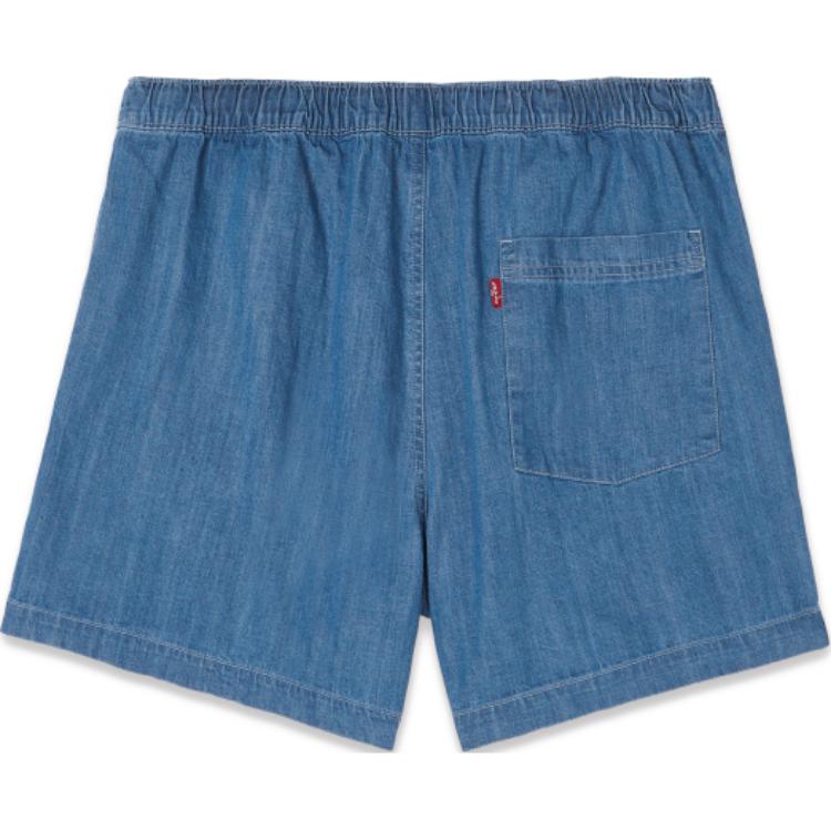 Levis Color Block Comfortable Casual Loose Denim Shorts Men Shorts Bright-Blue A7366-0034