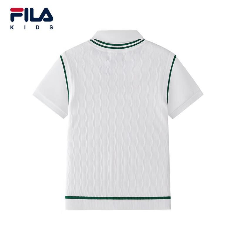 FILA Boys' Short Sleeve Polo Shirt