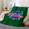 Philadelphia Phillies Print Flanelldecke Hohe Qualität Warm Bequem Decke für Alle Jahreszeiten Perfekt für Geschenke Heimdekoration