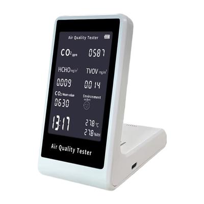 Air Quality Monitors Indoor Professional Particle Counter,Humidity, TVOC Formaldehyde, Temperature Test