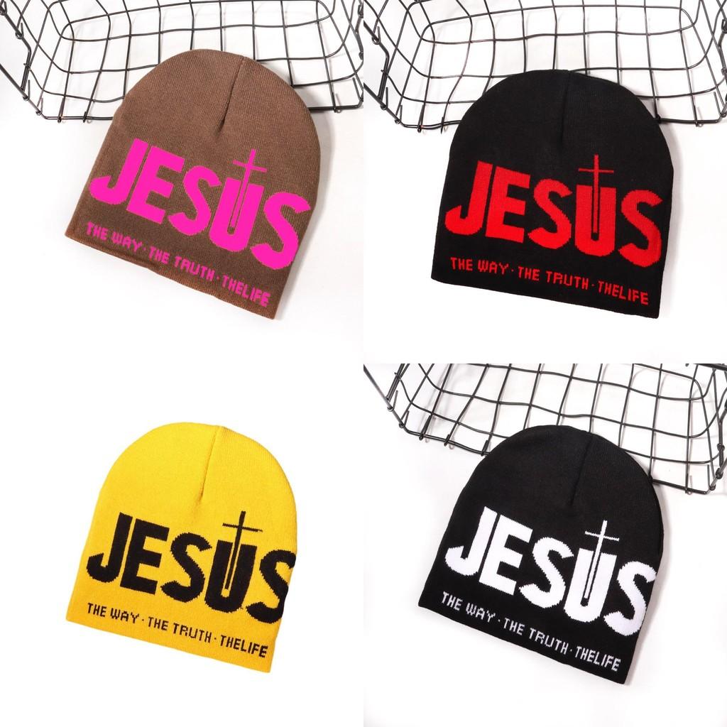 Nordic Streetwear Knit Hat With Embroidered Letters For Casual Winter Wear