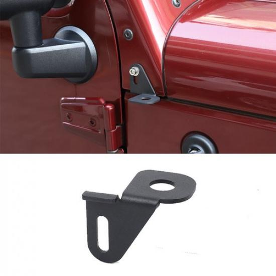 Right Side CB Antenna Mount Bracket Holder Stand For Jeep Wrangler JL JK TJ JT