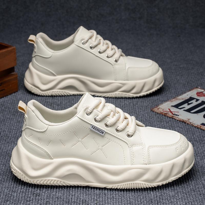 Modisch Trendig und VielseitigDicksölig Höhenerhöhend Lässige Board-Schuhe Neue Herren-Sneaker Atmungsaktiv und Bequem