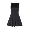 2026 summer Russian explosion leaking back bow small A skirt women's summer, new sleeveless waist dress
