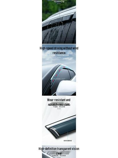 Custom Rain Shields for Changan CS55 PLUS Blue Whale Edition (2nd & 3rd Gen)