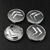 Citroën Logo Wheel Center Cap ABS+Metal Alloy Hub Cover for C3 C4 C5 C1 Berling Xsara Picasso Replacement Wheel Rim Emblem Set