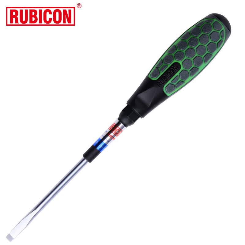 RUBICON Hardened Magnetic Slotted Screwdriver 6.5x150mm (6 inch)