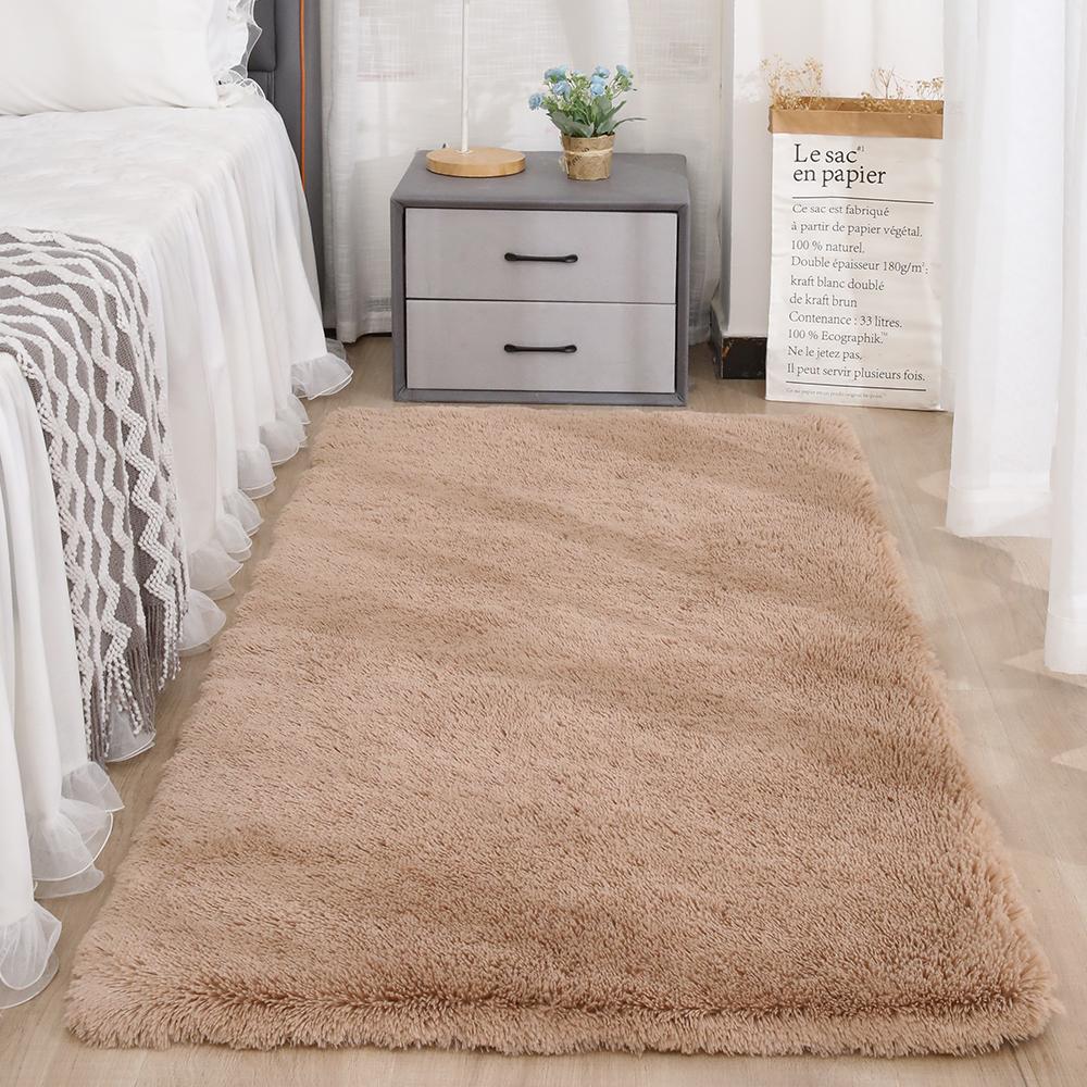 Wholesale High Pile Thick Faux Wool Area Rug-Heavy-Duty Non-Slip Carpet for Residential & Commercial Use 46*60cm Rectangle