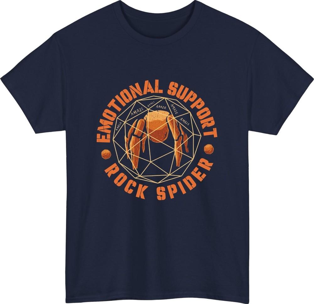 Emotional Support Rock Spider TShirt Funny SciFi Project Hail Movie Tee Top S