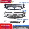 Kompatibel mit 09-14 Honda Odyssey Frontgrill Helle Zierleiste