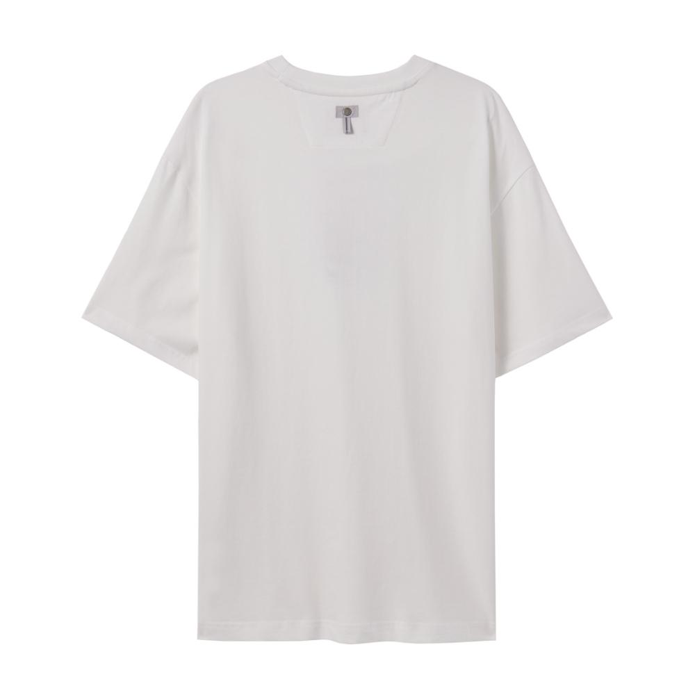 BROMPTON LONDON Reflective Graphic T-Shirt - White (P242Uts126)
