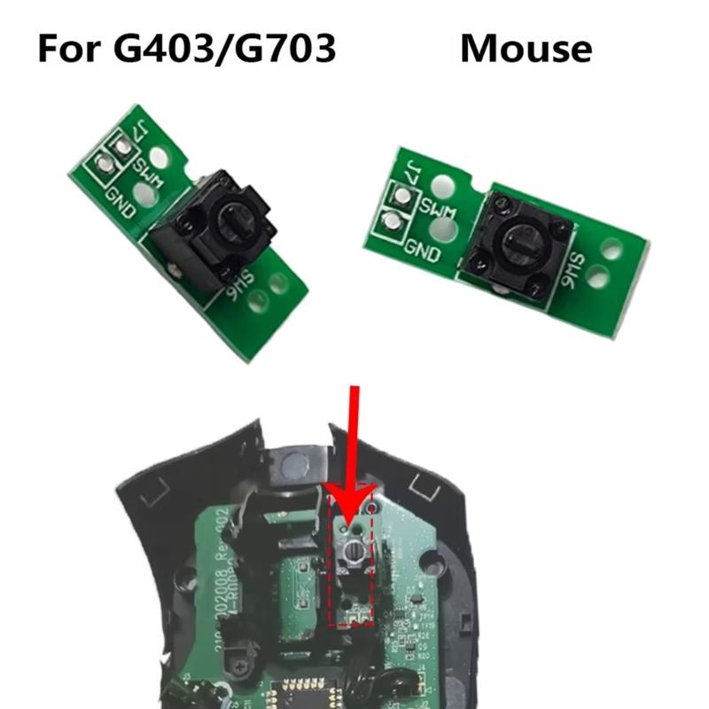 Replace Middle Clicks Button Board For G403 G703 Mouse Middle Key Circuit Board For Long Lasts Performances