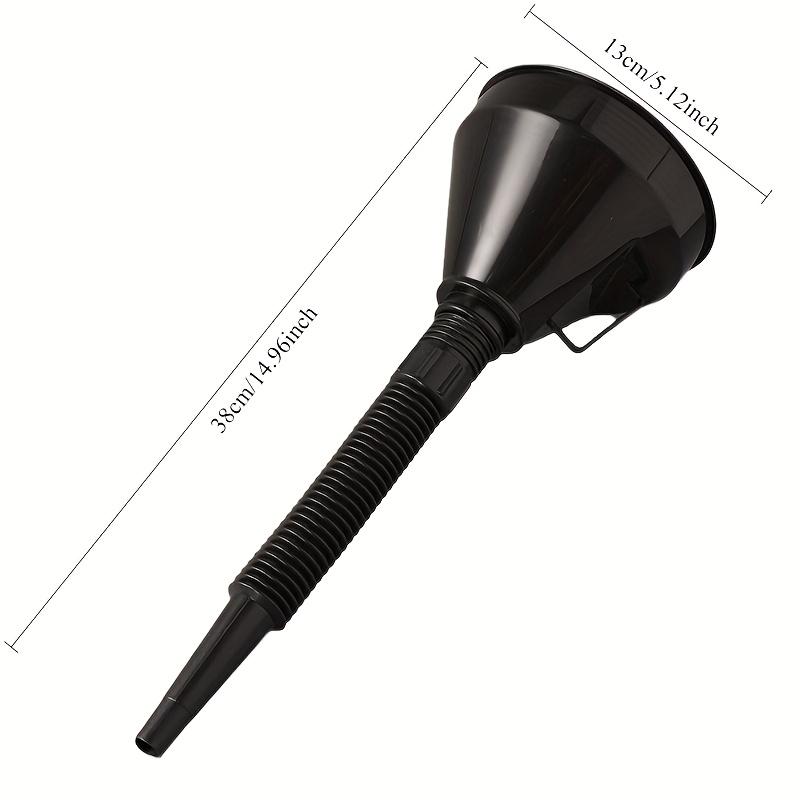 Collapsible Funnels for Transferring Gasoline in And Motorcycles, Designed for Flexible Draining And Filtering