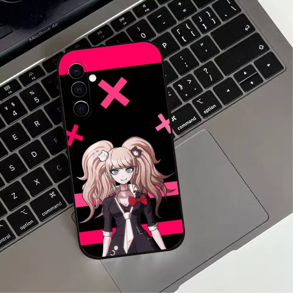 Sweet J-Junko Anime Enoshima-es Phone Case For Samsung Galaxy A73,A72,A71,A70,A53,A52,A51,Soft Silicone Black Cover