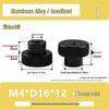 National Standard Aluminum Knurled Hand-Twist Nut M3-M10