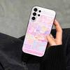 Cartoon Pink K-Kirbys-KK   Phone Case For Samsung S25,S24,S21,S22,S23,S30,Ultra,S20,Plus,Fe,Note,10,9,5G Black Cover