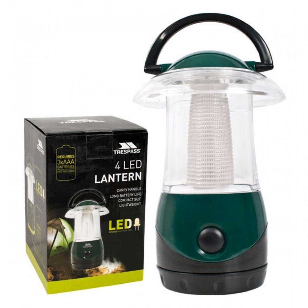 TRESPASS Embers 4 LED Battery Lightweight Lantern