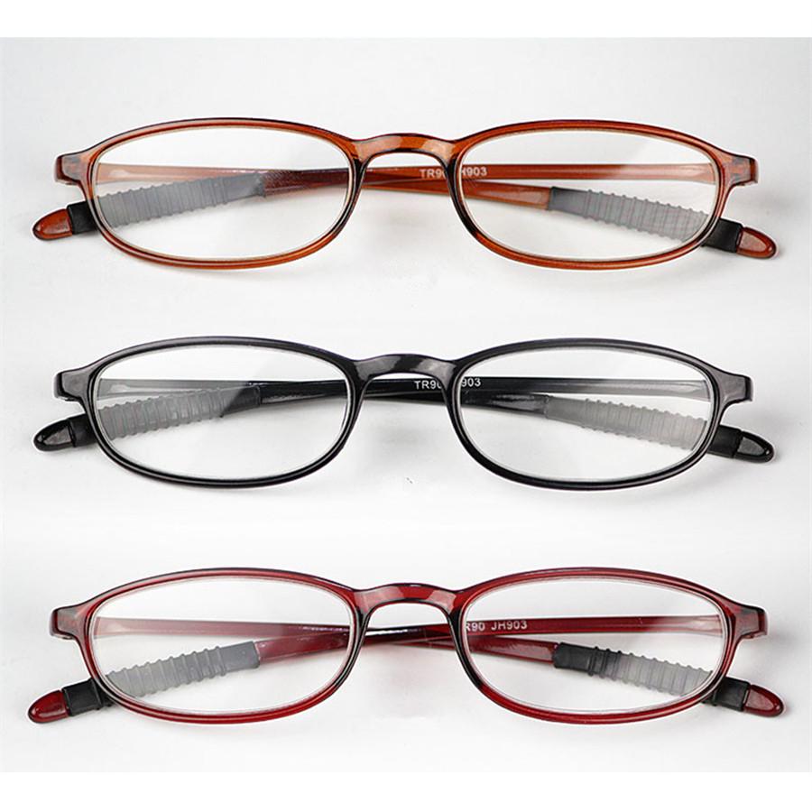 Men Women Reading Glasses Presbyopic TR90 Frame Reader Eyeglass Spectacles Computer PC Work Eyeglasses Lightweight Eyewear 1.0 +1.5 2.0 2.5 3.0 4.0