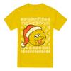 Sesame Street Big Bird Ugly Christmas 100% Cotton T-shirt Mens Tees Top S-3XL, Yellow