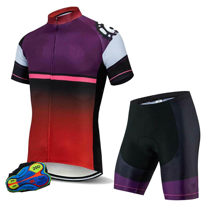 Best Seller Bicycle Suits Men's Bike Uniform Breathable Cycling Jerseys Sportswear Short Sleeve Bike Uniform with Pocket