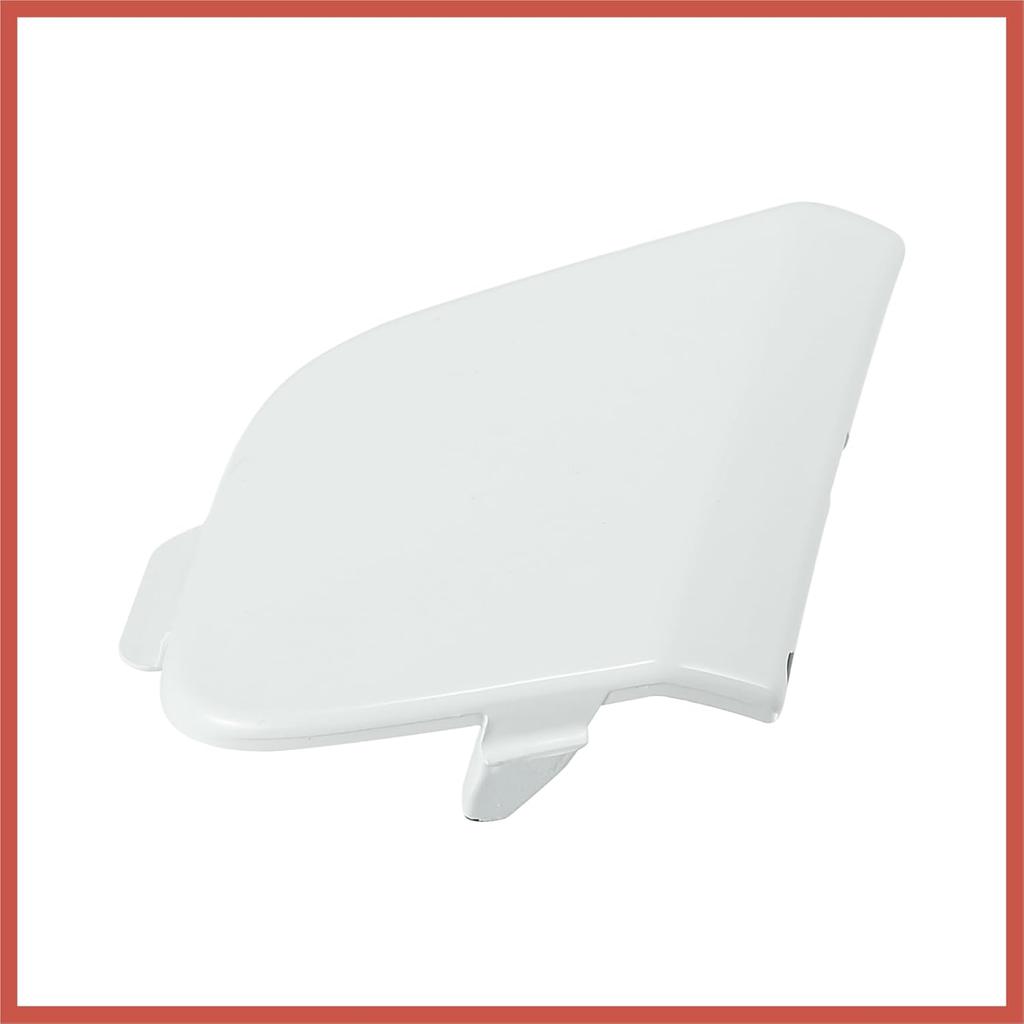 ACROPIX Car Front Bumper Tow Hook Cover BM5117A989 for Ford Focus MK3 2012 2013 2014 Tow Hook Eye Lid Cover Trailer Cap White Car Parts