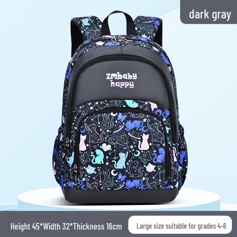 Kids Cartoon Waterproof School Backpack Large