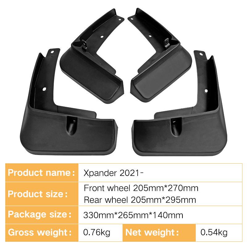 

Suitable for Mitsubishi xpander 2025 fender tiles front and rear auto accessories off-road hot-selling special car армия зеленый