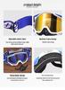 100% Windproof Off-road Motorcycle & Ski Goggles for Outdoor Riding