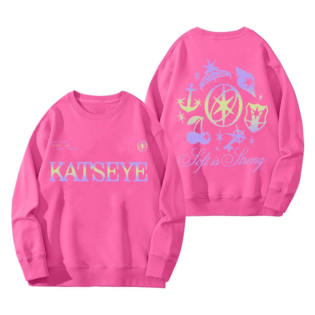 Women's Fashionable And Casual Long Sleeve Round Neck Printed Sweatshirt