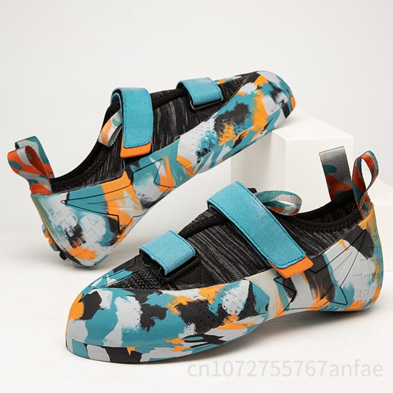 Professional Adult Indoor Outdoor Rock-Climbing Training Shoe Beginners Bouldering Training Sneaker Non-slip Soft Comfortable