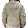 Converse Jackets Women's Gray A01 Hooded Moderate Other 10028459-A01