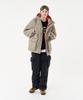 AECA N3B Hooded Military Parka-Light Gray
