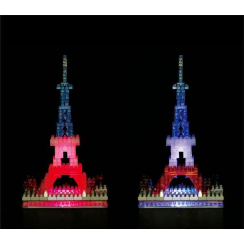 Kawada Nanoblock Paris Seine River Tricolor Ver. 13.4 X 8 X 8cm 12 Years Old and Up Interior Hobby NBH_243