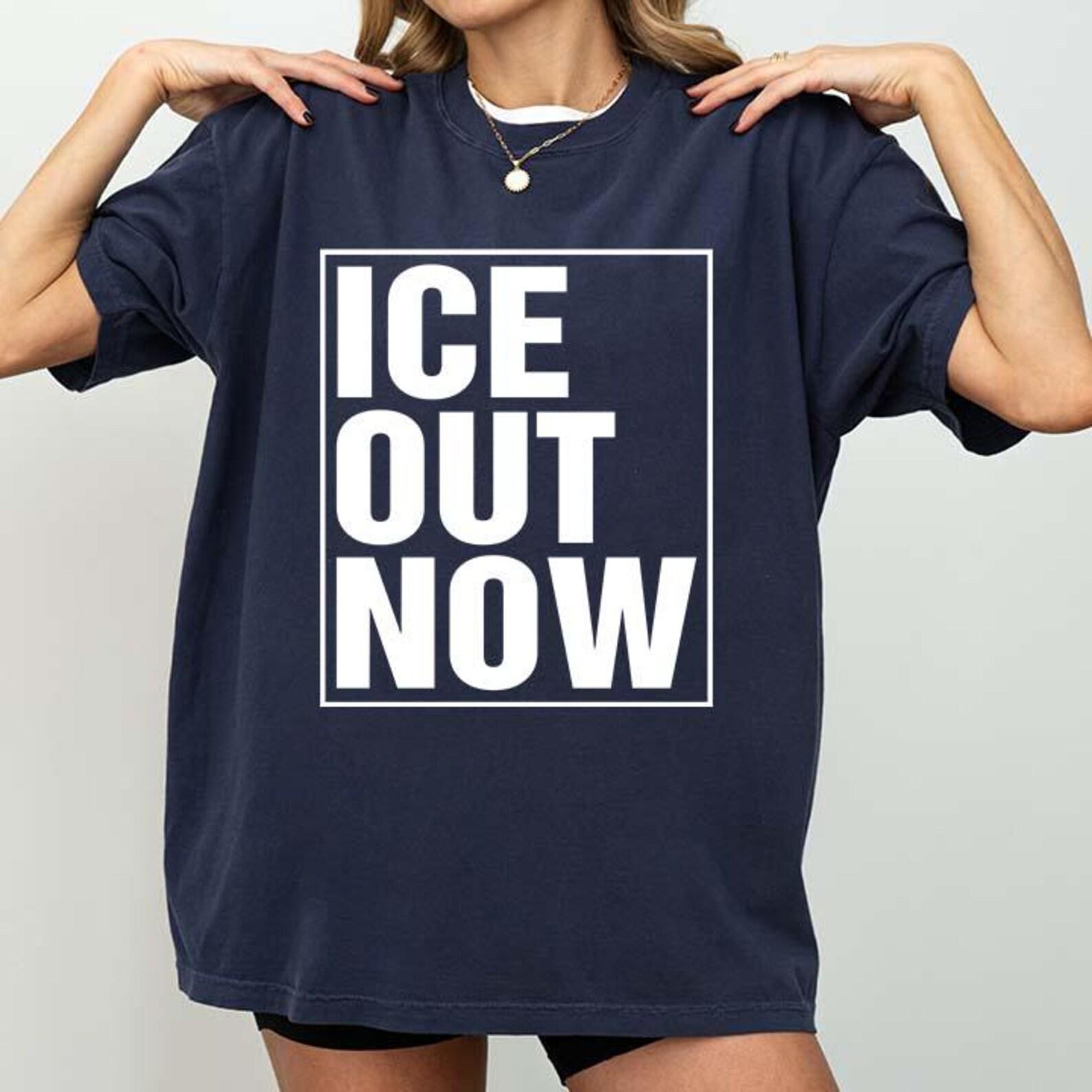 ICE Out Now Abolish ICE T-Shirt S