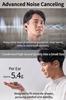 JVC Kenwood Victor Wireless Bluetooth Noise LDAC Ambient Sound Low App 21 Hours Total Playback Black HA-FX550T-B Earphones, Ver. 5.3, Cancelling,
